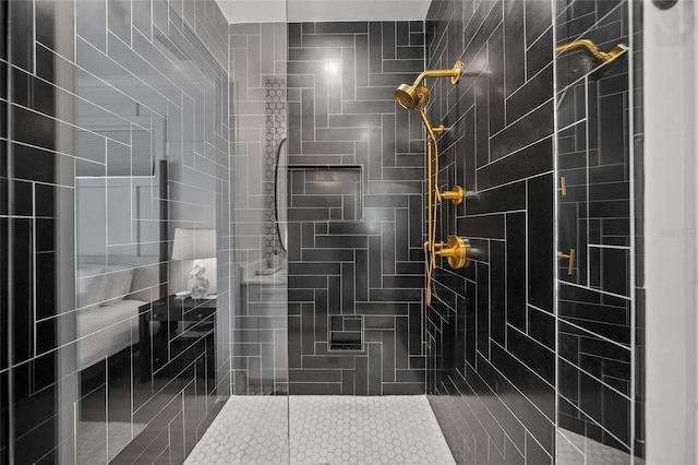 120 White Ave, Anna Maria, FL 34216 - full bathroom featuring tiled shower