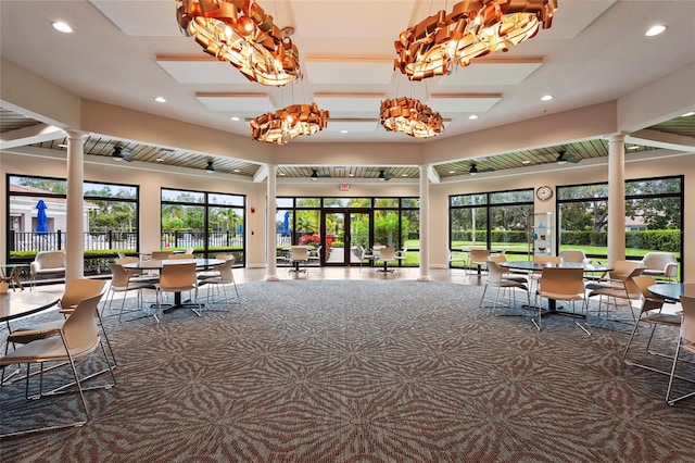 8118 Stirling Falls Cir, Sarasota, FL 34243 - community lobby featuring recessed lighting