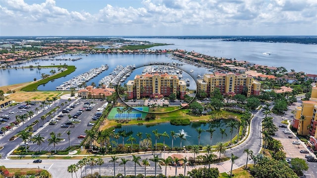 606 Riviera Dunes Way Unit 306, Palmetto, FL 34221 - aerial view of a nearby body of water