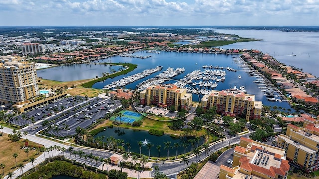 606 Riviera Dunes Way Unit 306, Palmetto, FL 34221 - view of urban area with a nearby body of water and a marina