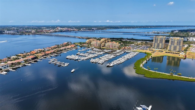 606 Riviera Dunes Way Unit 306, Palmetto, FL 34221 - view of urban area featuring a nearby body of water and a marina
