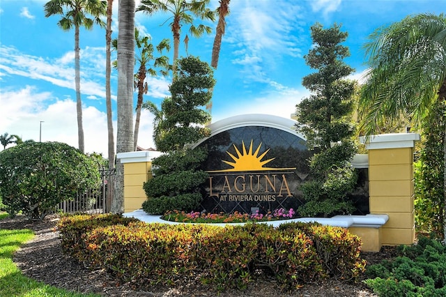 606 Riviera Dunes Way Unit 306, Palmetto, FL 34221 - view of community / neighborhood sign