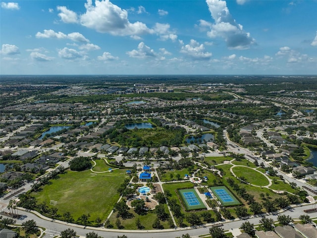 12149 Forest Park Cir, Bradenton, FL 34211 - view of property location featuring a large body of water and nearby suburban area