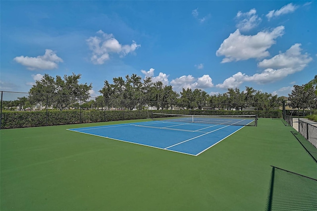 12149 Forest Park Cir, Bradenton, FL 34211 - view of tennis court featuring community basketball court