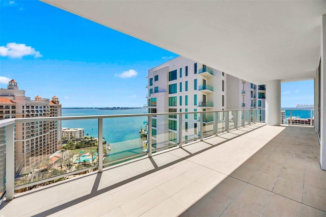 301 Quay Commons Unit 1711, Sarasota, FL 34236 - balcony featuring a water view