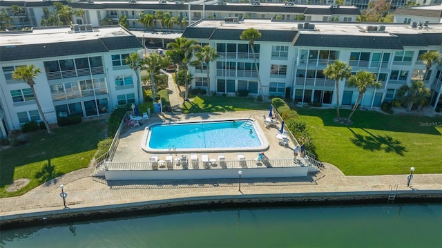4420 Exeter Dr Unit L104, Longboat Key, FL 34228 - community pool featuring a patio