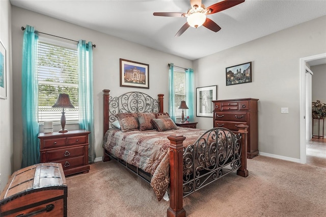 2745 62nd Ave E, Ellenton, FL 34222 - bedroom with light colored carpet, multiple windows, and baseboards