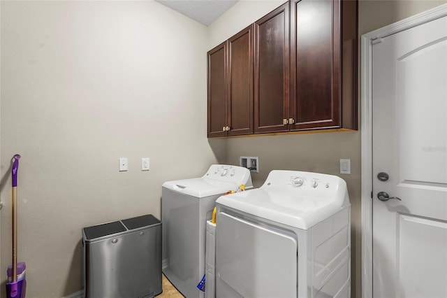2745 62nd Ave E, Ellenton, FL 34222 - laundry room with washing machine and dryer and cabinet space