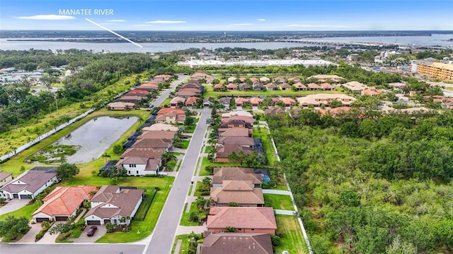 2745 62nd Ave E, Ellenton, FL 34222 - aerial view of residential area featuring a nearby body of water