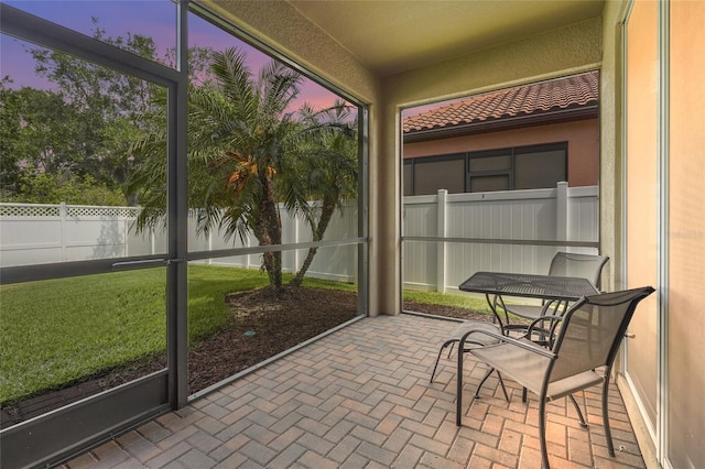 2745 62nd Ave E, Ellenton, FL 34222 - view of unfurnished sunroom