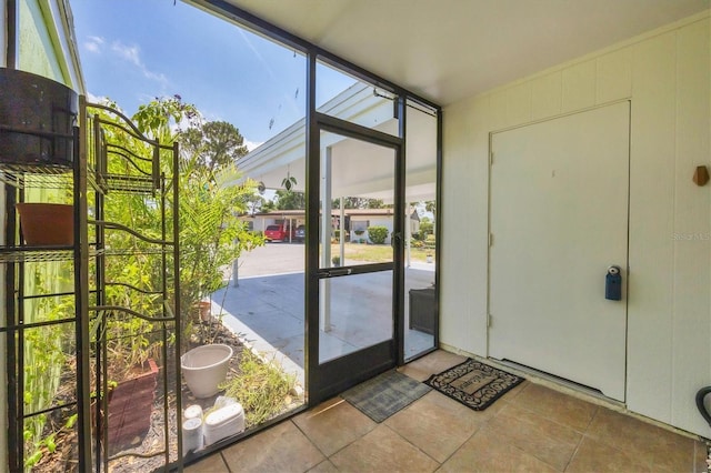 3500 Green View Ct Unit 45, Sarasota, FL 34231 - view of unfurnished sunroom