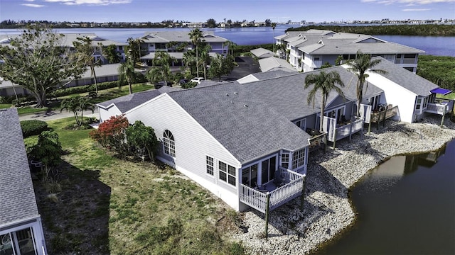 1322 Perico Point Cir, Bradenton, FL 34209 - aerial view of residential area featuring a large body of water