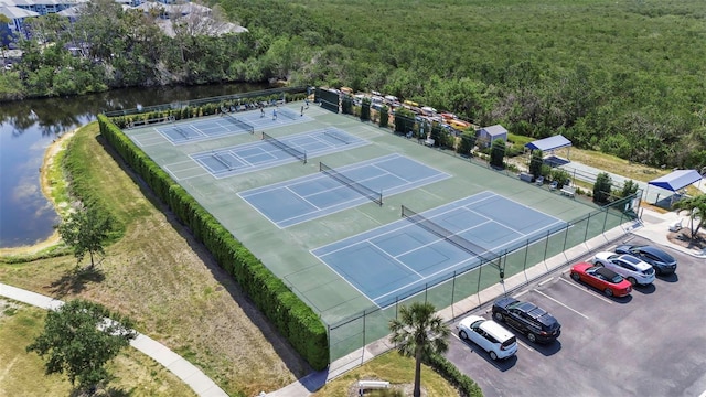 1322 Perico Point Cir, Bradenton, FL 34209 - aerial view of a forest and a nearby body of water