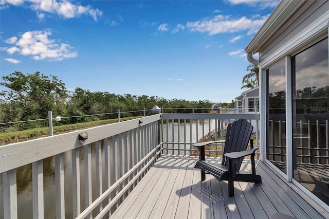 1322 Perico Point Cir, Bradenton, FL 34209 - view of wooden terrace