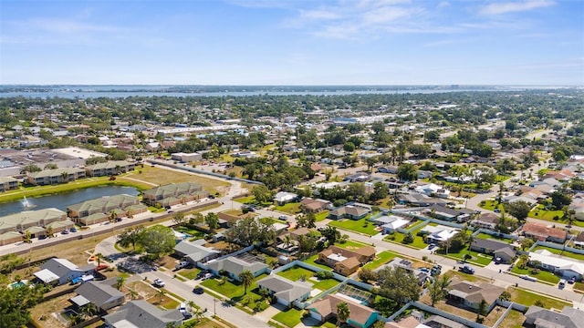 913 64th St W, Bradenton, FL 34209 - aerial view of property and surrounding area with a nearby body of water and nearby suburban area