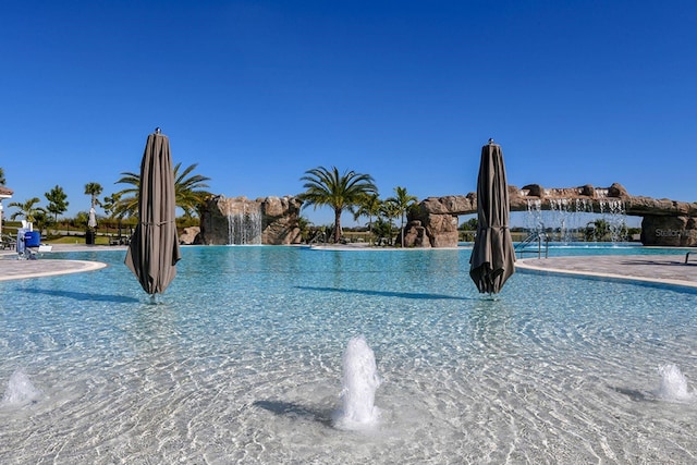 view of community pool
