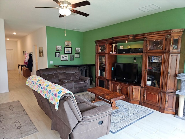 13156 Merlot Sunstone Cv, Parrish, FL 34219 - living area with ceiling fan