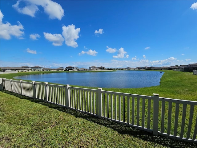 13156 Merlot Sunstone Cv, Parrish, FL 34219 - water view featuring nearby suburban area and fence