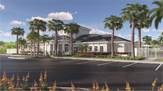 13156 Merlot Sunstone Cv, Parrish, FL 34219 - view of property featuring uncovered parking and fence