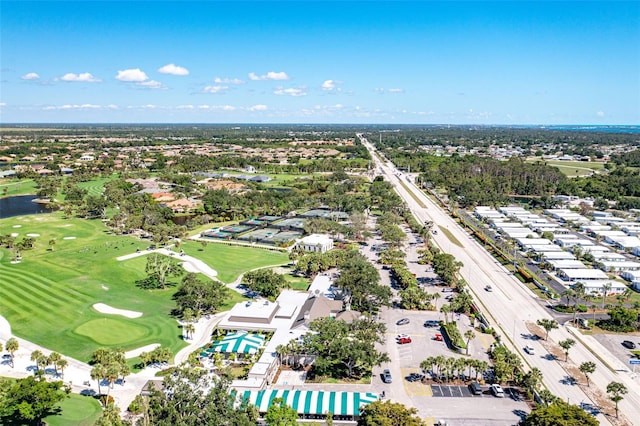 52 Grande Fairway, Englewood, FL 34223 - aerial view of residential area featuring a golf course