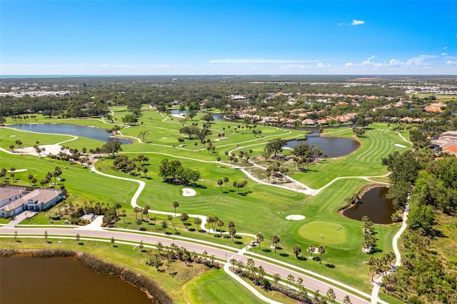 52 Grande Fairway, Englewood, FL 34223 - aerial perspective of suburban area featuring a large body of water and a local golf course