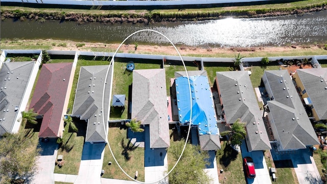 2330 28th Ave E, Palmetto, FL 34221 - aerial perspective of suburban area featuring a large body of water