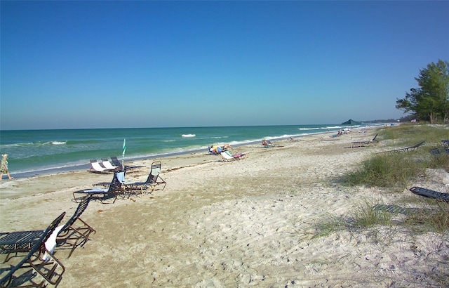 4621 Gulf Of Mexico Dr Unit 2F, Longboat Key, FL 34228 - water view with nearby beach