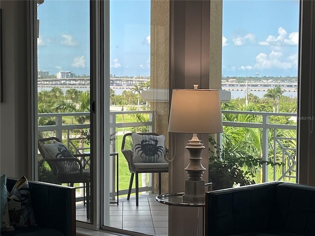 130 Riviera Dunes Way Unit 304, Palmetto, FL 34221 - balcony featuring a water view and a city view