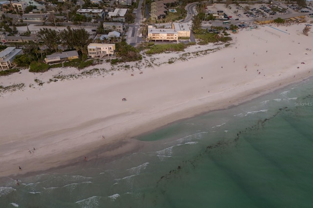view of property location featuring unending shoreline