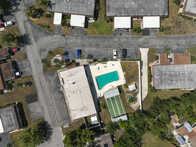 602 Park Cir, Bradenton, FL 34207 - aerial view of property's location featuring a pool area