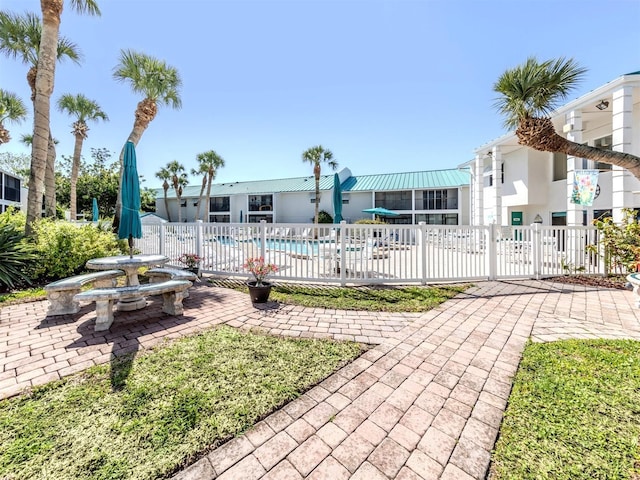 5669 Midnight Pass Rd Unit 308, Sarasota, FL 34242 - community pool with fence