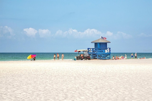 5669 Midnight Pass Rd Unit 308, Sarasota, FL 34242 - water view with local beach