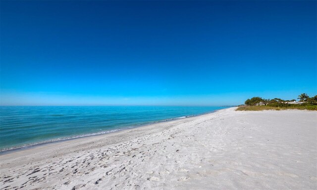 water view featuring nearby beach