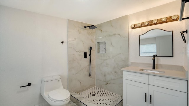 1227 Porpoise Rd, Venice, FL 34293 - full bath with a marble finish shower, vanity, and toilet