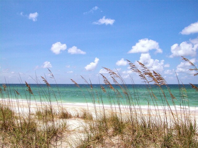 1227 Porpoise Rd, Venice, FL 34293 - water view with local beach