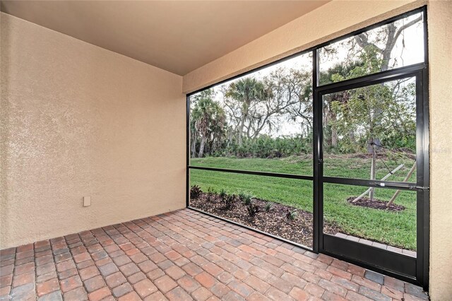 12091 Firewheel Pl, Venice, FL 34293 - view of unfurnished sunroom
