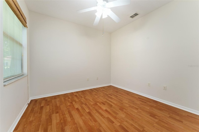 777 Summit Greens Blvd, Clermont, FL 34711 - unfurnished room featuring light wood-type flooring, baseboards, and ceiling fan