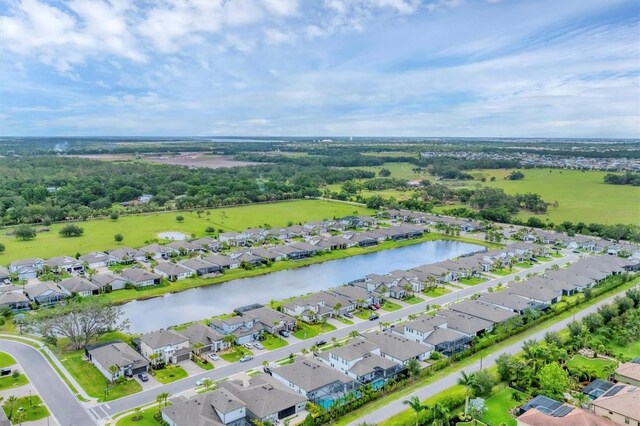 1017 Fernleaf Run, Bradenton, FL 34212 - aerial view of residential area with a nearby body of water