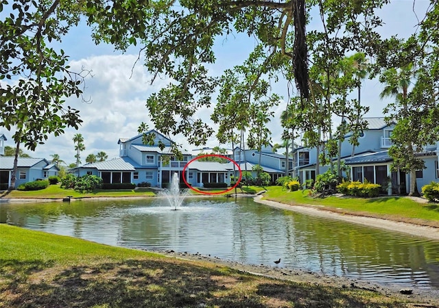 1311 Siesta Bayside Dr Unit 1311-A, Sarasota, FL 34242 - water view with nearby suburban area