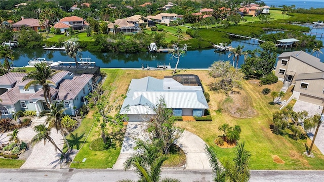 4361 Pompano Ln, Palmetto, FL 34221 - aerial view of residential area with a large body of water