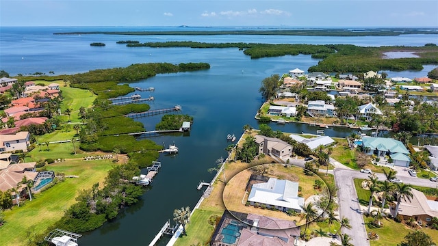 4361 Pompano Ln, Palmetto, FL 34221 - view of property location featuring a nearby body of water and nearby suburban area