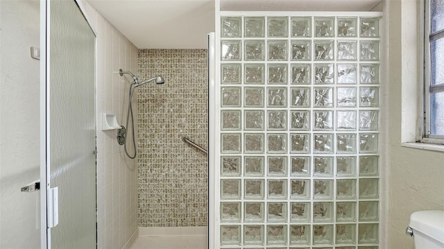 4361 Pompano Ln, Palmetto, FL 34221 - bathroom featuring a shower stall and toilet