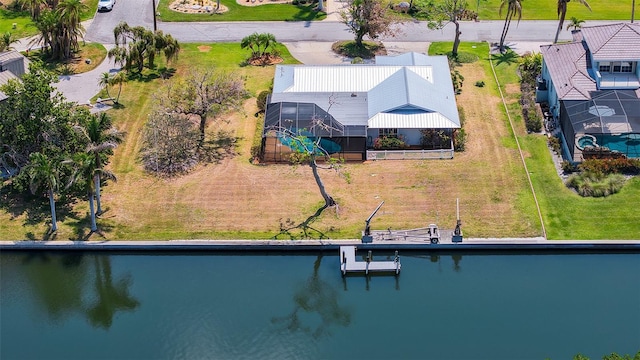 4361 Pompano Ln, Palmetto, FL 34221 - drone / aerial view of a large body of water