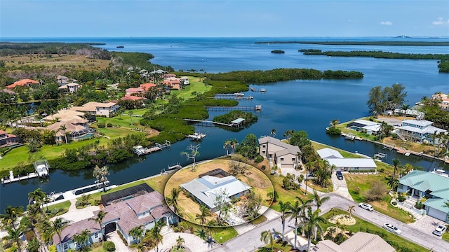 4361 Pompano Ln, Palmetto, FL 34221 - aerial view of residential area featuring a nearby body of water
