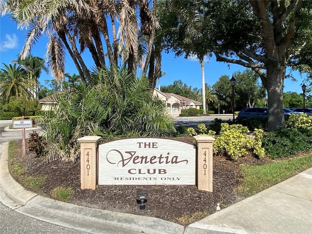 4239 Corso Venetia Blvd, Venice, FL 34293 - view of community / neighborhood sign