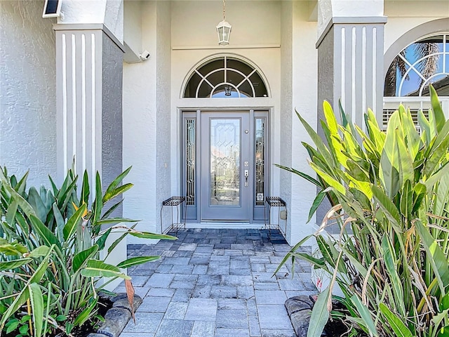 4239 Corso Venetia Blvd, Venice, FL 34293 - property entrance featuring stucco siding