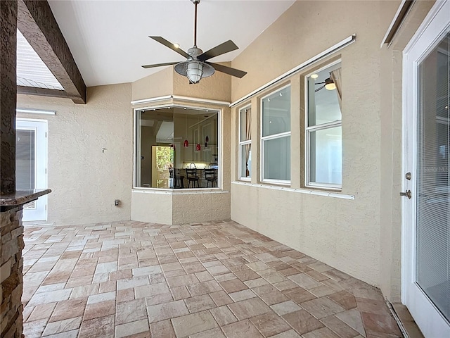 4239 Corso Venetia Blvd, Venice, FL 34293 - view of patio with ceiling fan
