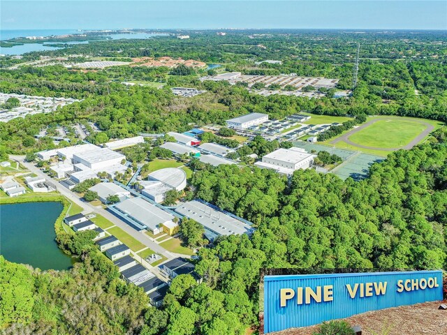 6248 Donnington Ct, Sarasota, FL 34238 - bird's eye view of a large body of water