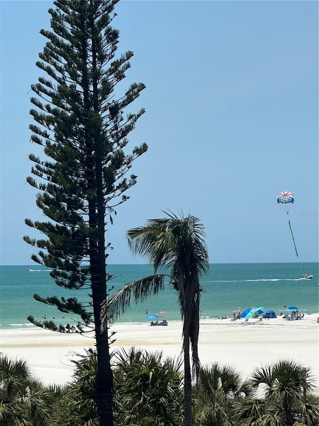 5916 Midnight Pass Rd Unit 404, Sarasota, FL 34242 - water view featuring nearby beach