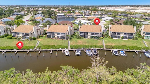 8710 54th Ave W Unit 8710, Bradenton, FL 34210 - aerial view of residential area featuring a nearby body of water